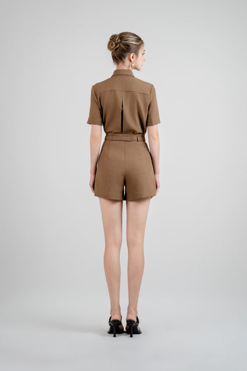 ÁO SƠ MI KÈM CÀ VẠT LASANRA CARINA