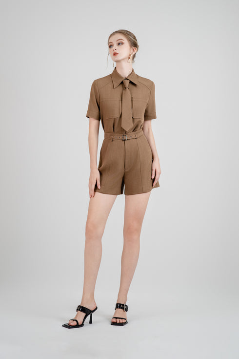 ÁO SƠ MI KÈM CÀ VẠT LASANRA CARINA